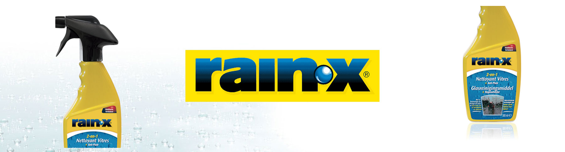 rain-x - Marques - SOCARIMEX, Produits d'entretiens auto pour professionnels