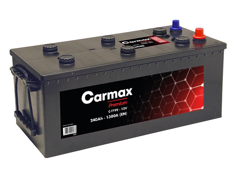 Batterie premium poids lourds 240Ah CARMAX