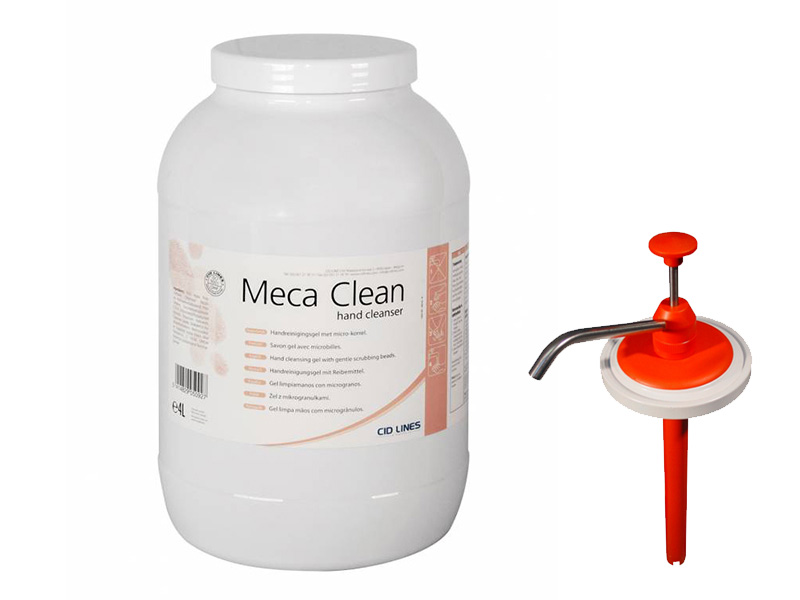 Meca Clean - Savon Microbilles 4L + Pompe CIDLINE