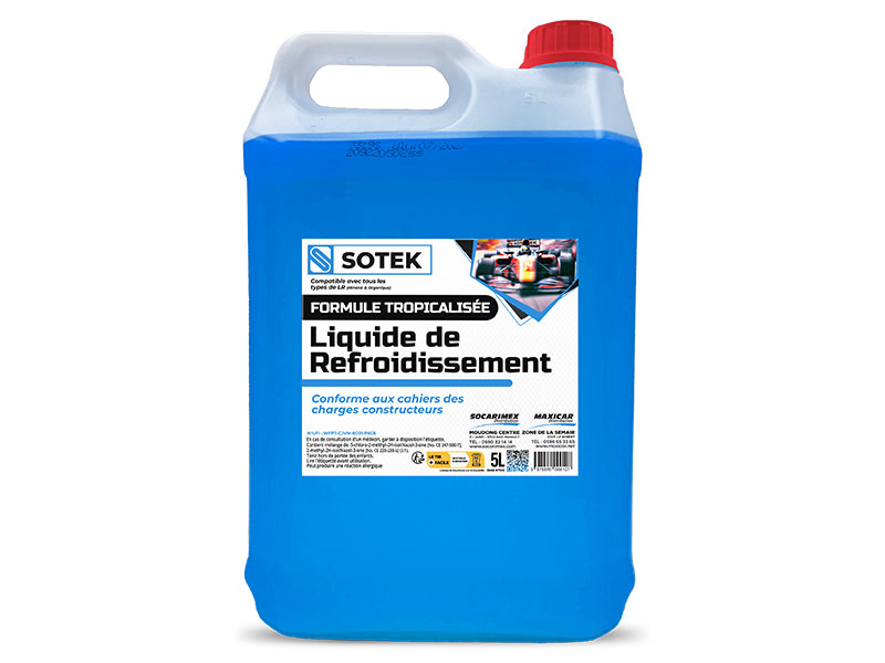 Liquide de refroidissement 5L BLEU SOTEK