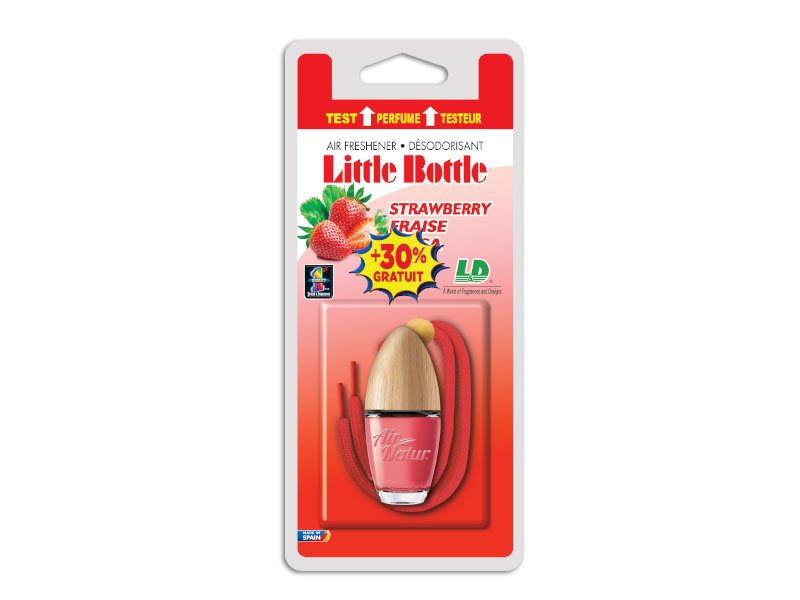 Désodorisant FRAISE Little Bottle +30% GRATUIT