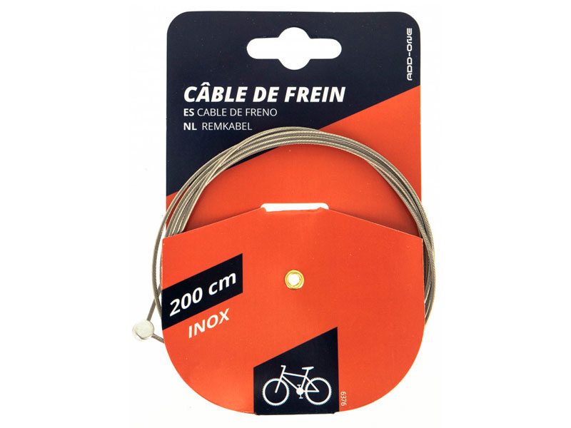 VELO CABLE FREIN VTT 2M