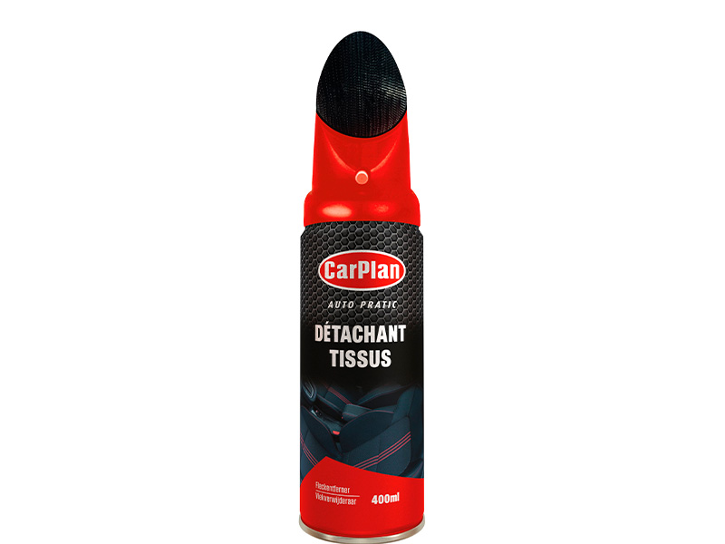 Détachant tissus et moquettes + brosse 400ml - CARPLAN