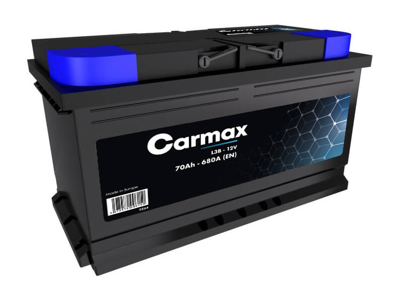 Batterie 70Ah L3B Standard CARMAX - Maxicar, Produits d'entretiens auto  pour professionnels