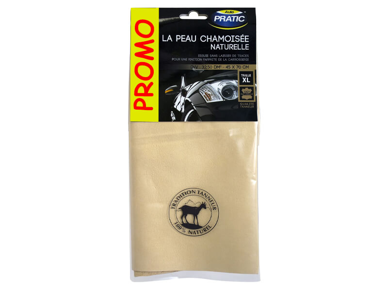 Peau De Chamois Protecton - 40g - Pour Nettoyage Et Lustrage