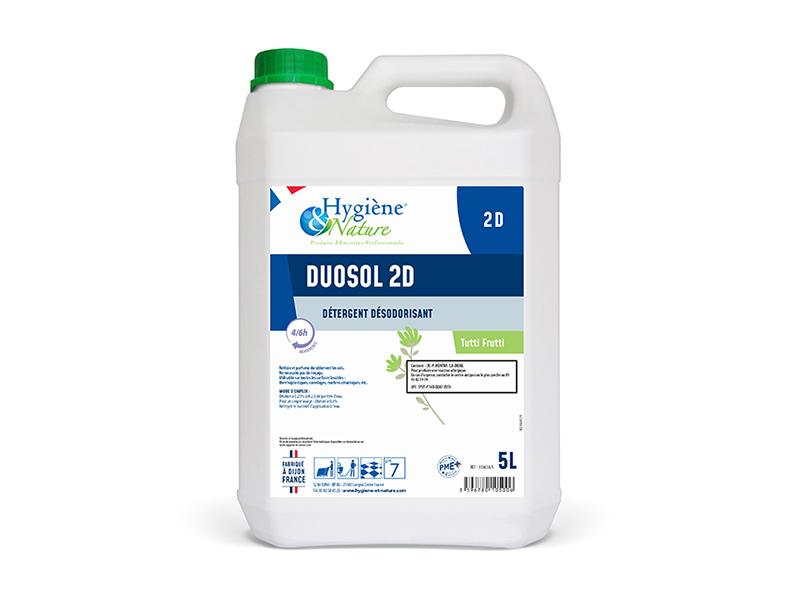 Duosol 2D Détergent Désodorisant Tutti Fruti 5L