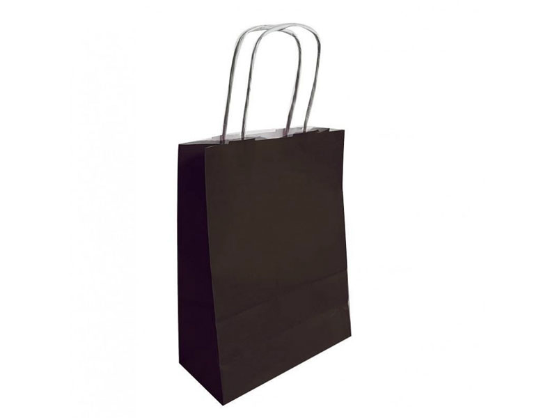 Sac cabas 24+10x31 noir