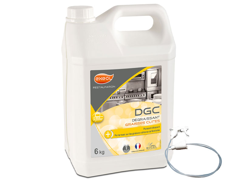 DGC - Dégraissant Graisses Cuites 6Kg SODEL