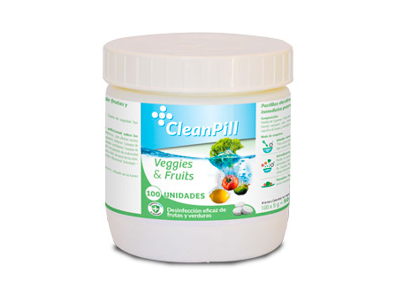 PASTILLES Biocidal LEGUMES & FRUITS X100 - ORACHE DESINFECTION