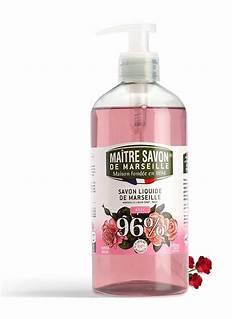 SAVON DE MARSEILLE POMPE 1L Rose - Liquide - COMPAGNIE DU MIDI