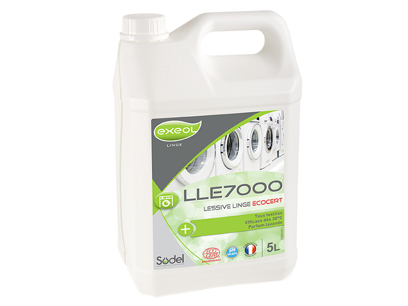 LLE 7000 ECOCERT - Lessive Linge Ecocert 5L - SODEL