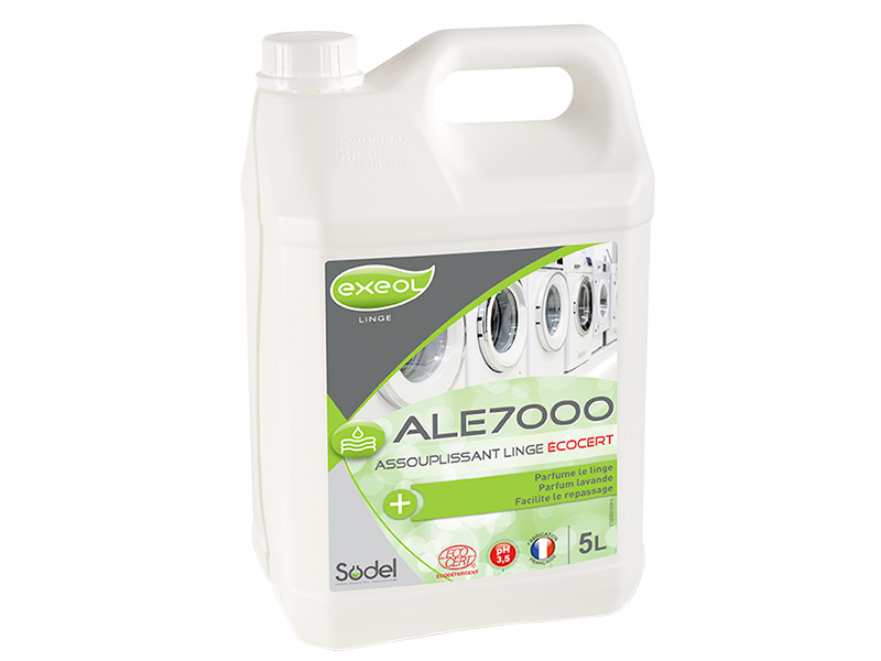 ALE7000 - Assouplissant Linge Ecocert 5L - SODEL