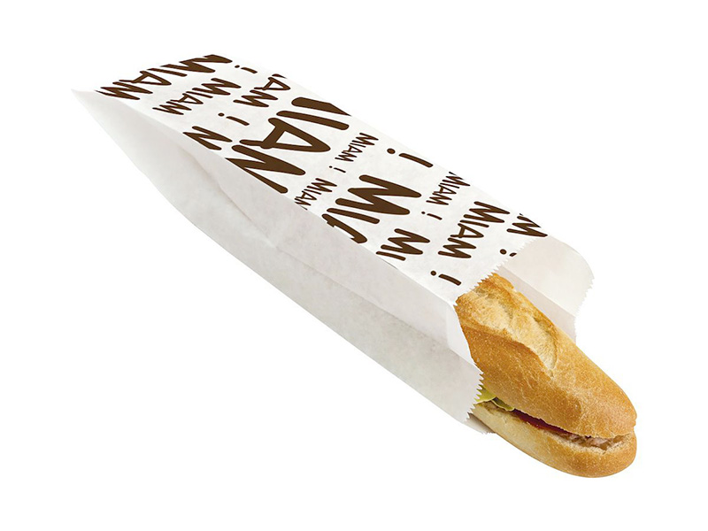 SACS A SANDWICH "Miam" 100+60x340mm x100 - PUBLI EMBAL