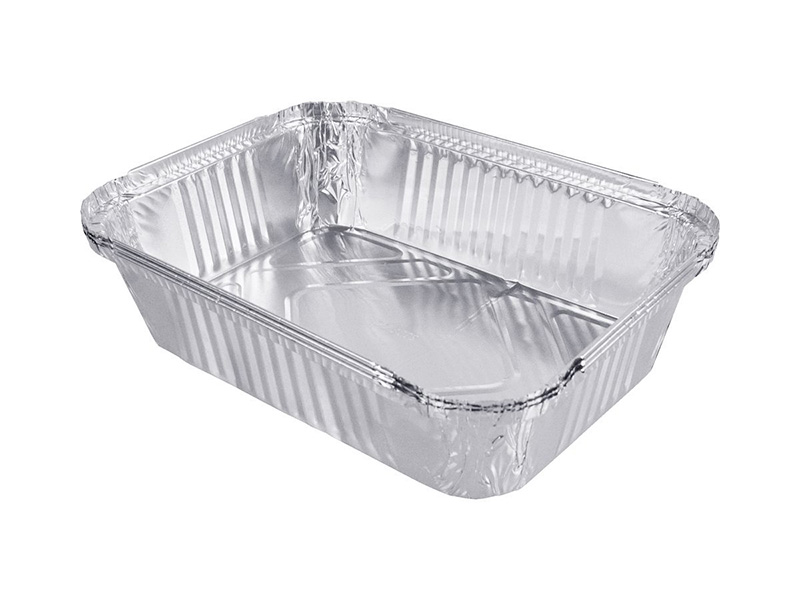 BARQUETTES ALUMINIUM 0,43Lx100 - 146x121x40MM - Bords refermables - PUBLI EMBAL