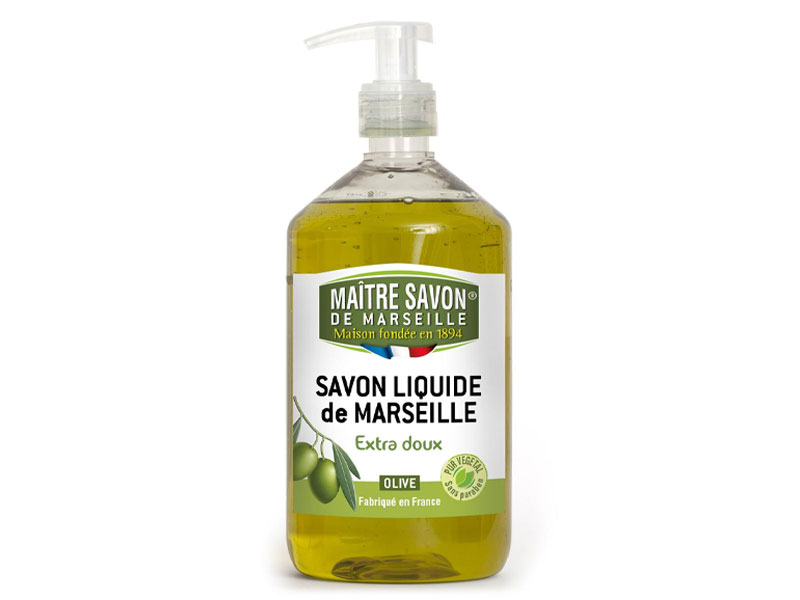 Savon de marseille olive 500ml en pompe