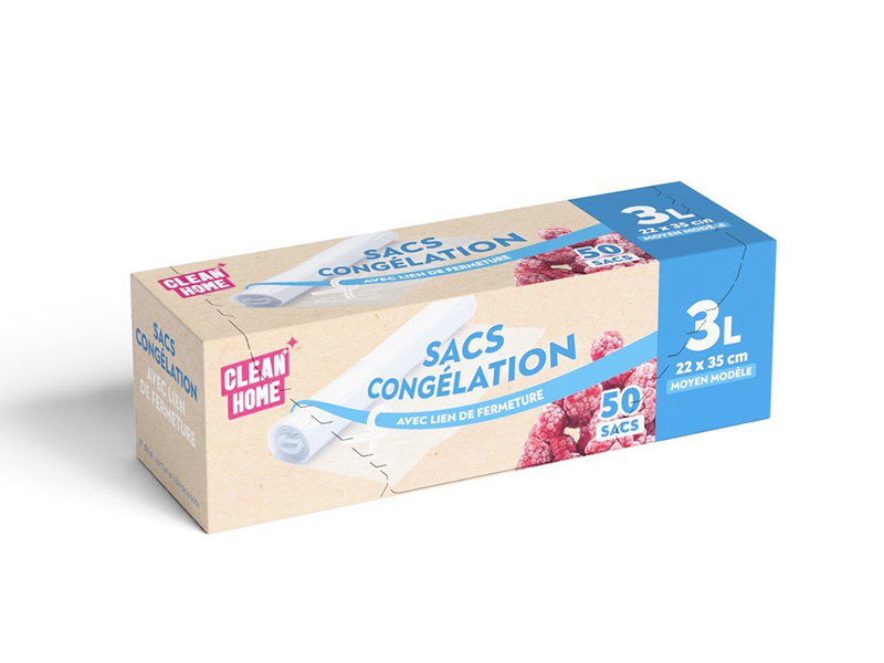 Sac Congélation Moyen Modèle X50 (22x35cm)