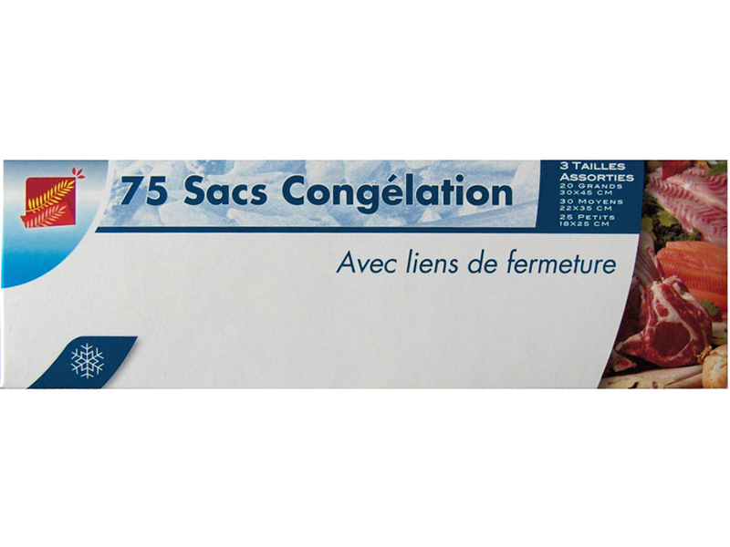 Sac Congélation 20 L - Grand format 