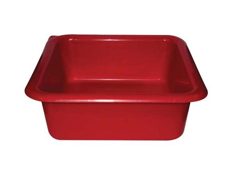 Bassine Carrée Rouge 8,5L