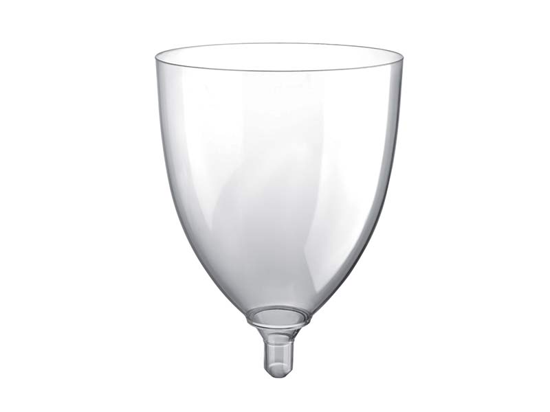 Verre Eau Sans Pied Plastique Réutilisable Transparent 300cc X20