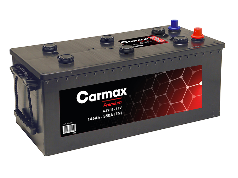 Batterie premium poids lourds 145Ah CARMAX