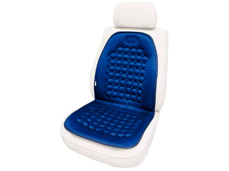 Couvre-siège magnétique massant bleu - OTOKIT