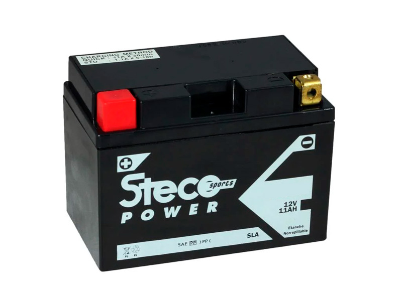 Batterie moto 12V 11Ah 210A STZ12S STECO