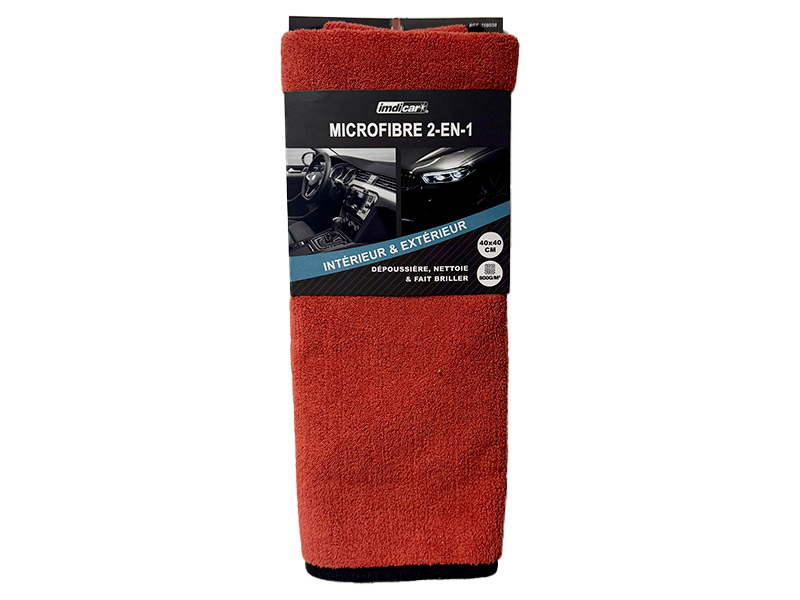 Microfibre 2 en 1 Intérieur & Extérieur 40x40cm - Imdicar