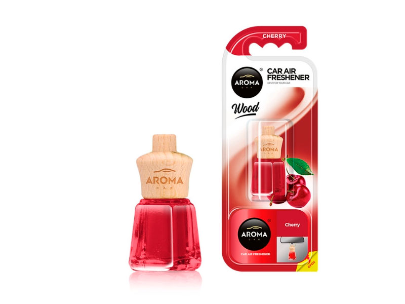 Aroma Car Wood Mini Car Air Freshener Cerise 4,5ml