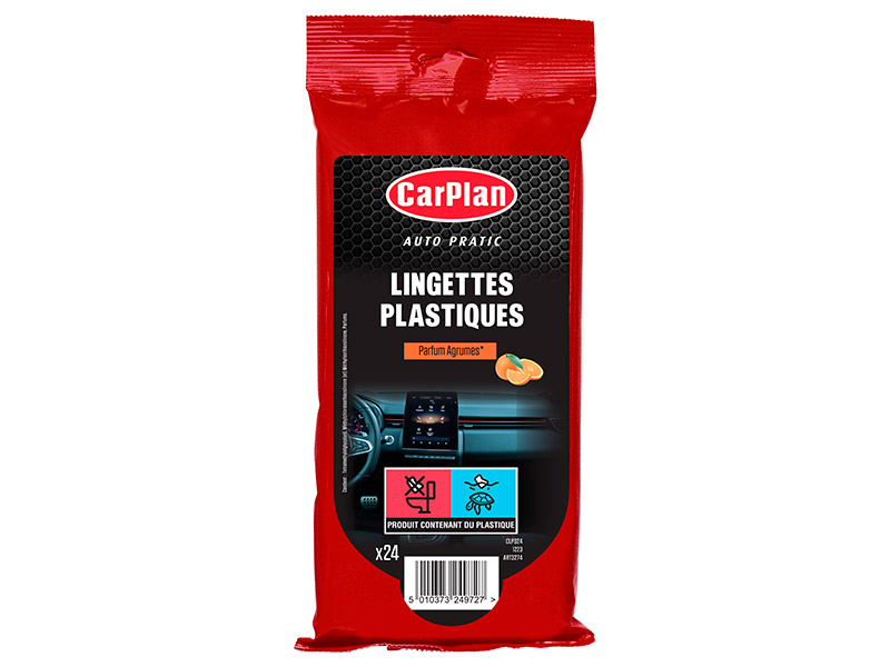 Lingettes Plastique X24 - CarPlan