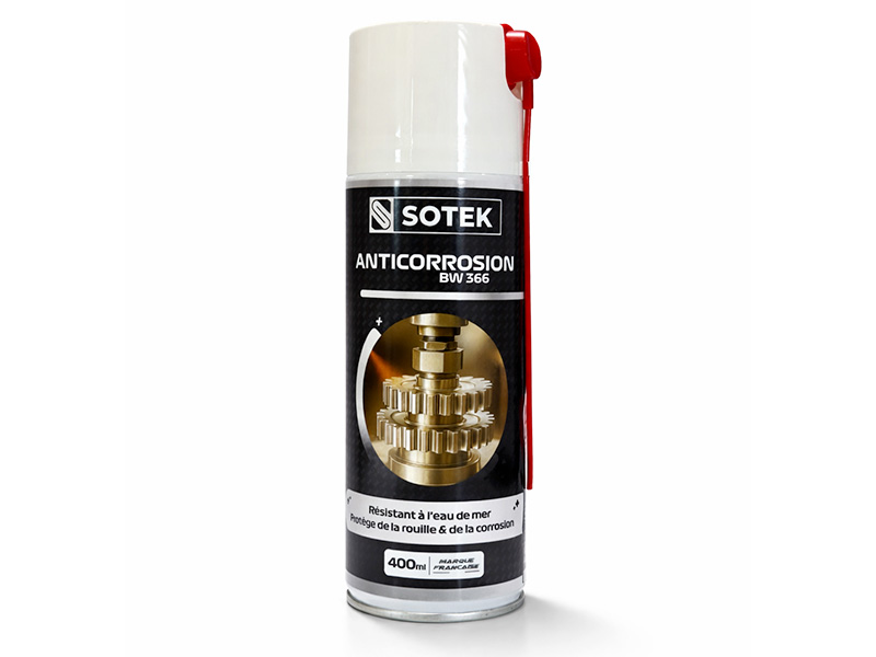Anticorrosion 500ml Sotek - Spray de protection anticorrosion longue durée