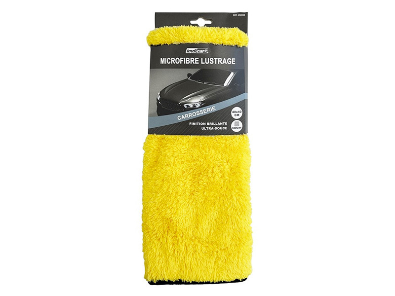 Microfibre de lustrage 40x40 cm 600 g/m²