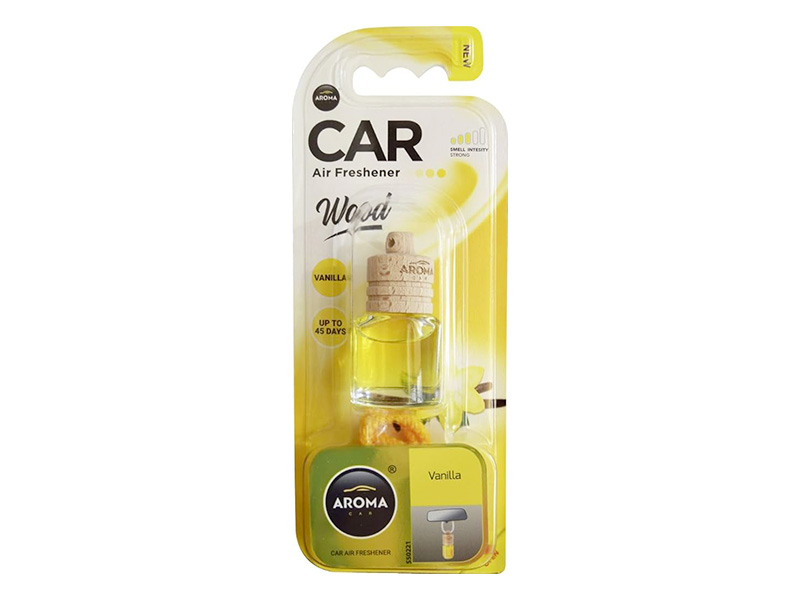 DEO WOOD MINI Vanille 4,5ML - Désodorisant Voiture Parfum Vanille