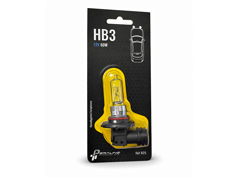 Ampoule HB3 12V 60W Peraline - Éclairage automobile haute performance homologué