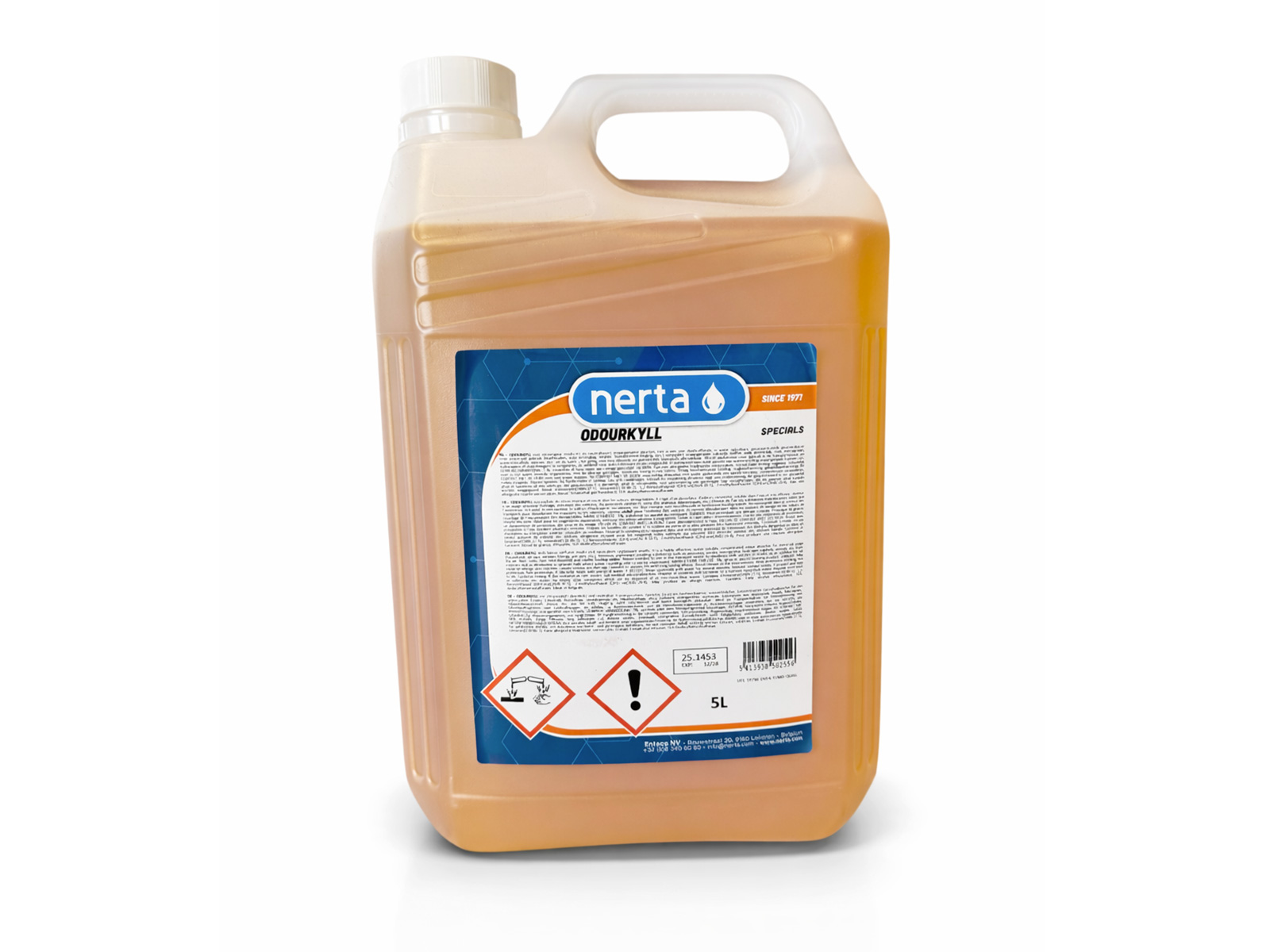 Nerta Odour Kill 5L - Neutralisant d`odeurs professionnel ultra efficace