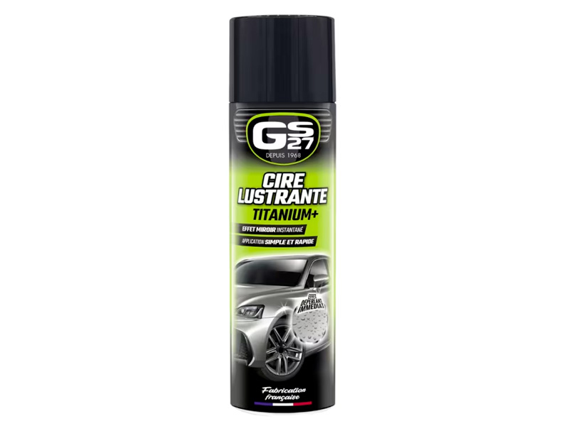 Cire Lustrante Titanium GS27 500 ml - Brillance miroir et protection carrosserie