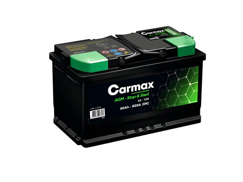 Batterie stop & start 80Ah L4 AGM CARMAX