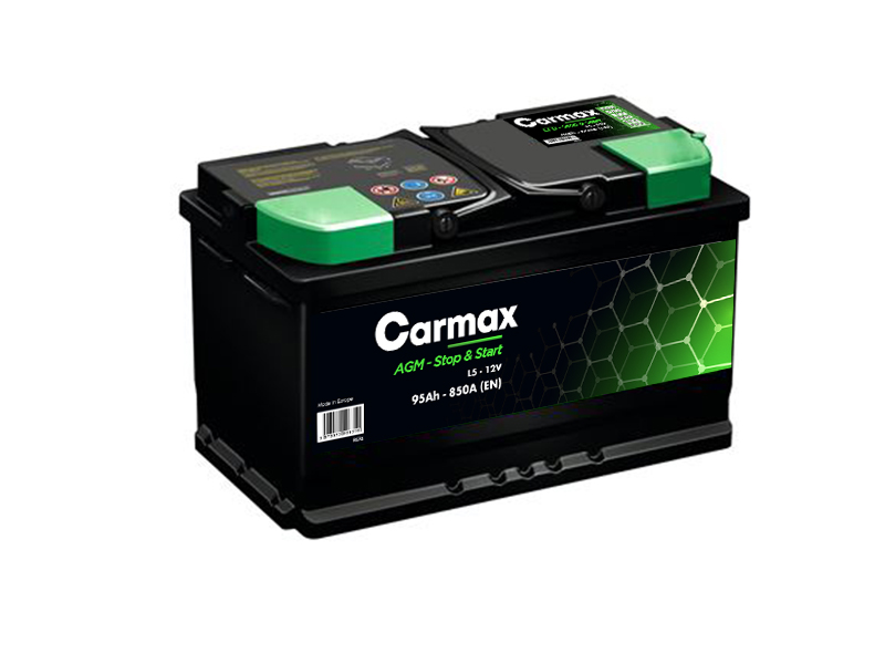 Batterie stop & start 95Ah L5 AGM CARMAX
