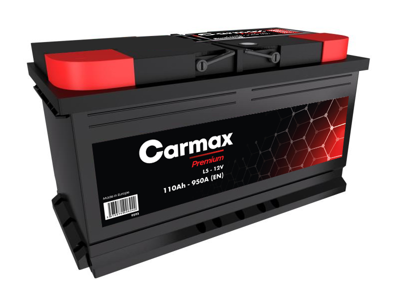 Batterie premium 110Ah CARMAX 